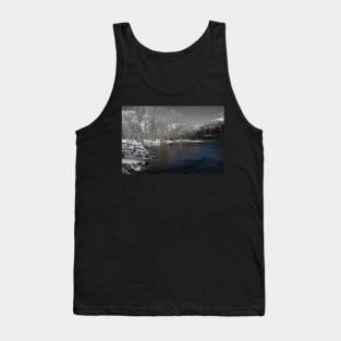 Winter On Neshaminy Creek Tank Top